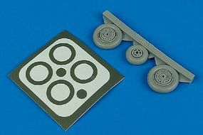 Aires MiG17 Fresco Wheels For a Hobby Boss Model Plastic Model Aircraft Accessory 1/48 #4416