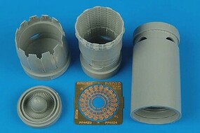 Aires F16 Block 30/40/50/60 Exhaust Nozzle Hasegawa Plastic Model Aircraft Accessory 1/48 #4431 Aires F16 Block 30/40/50/60 Exhaust Nozzle Hasegawa Plastic Model Aircraft Accessory 1/48 #4431