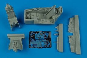 Aires F16C Barak Cockpit Set For a Hasegawa Model Plastic Model Aircraft Accessory 1/48 #4451 Aires F16C Barak Cockpit Set For a Hasegawa Model Plastic Model Aircraft Accessory 1/48 #4451