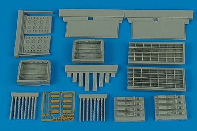 Aires P47 Gun Bay For a Tamiya Model Plastic Model Aircraft Accessory 1/48 Scale #4467