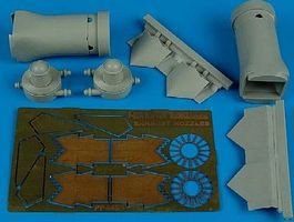 F22A Exhaust Nozzles For a Hasegawa Model