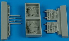 Aires F5E Speed Brakes For an AFV Club Model Plastic Model Aircraft Accessory 1/48 Scale #4491 Aires F5E Speed Brakes For an AFV Club Model Plastic Model Aircraft Accessory 1/48 Scale #4491