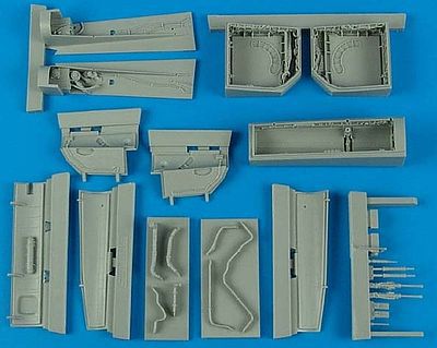 Quickboost 1/48 Sukhoi Su-27 Flanker B Correct Nose for Academy kit # 48116 