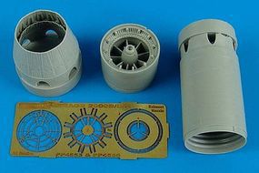 Aires Mirage 2000C/B/D/N Exhaust Nozzle Closed Plastic Model Aircraft Accessory 1/48 #4556 Aires Mirage 2000C/B/D/N Exhaust Nozzle Closed Plastic Model Aircraft Accessory 1/48 #4556