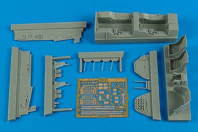 Aires T28 Cockpit Set For a Roden Model Plastic Model Aircraft Accessory 1/48 Scale #4576