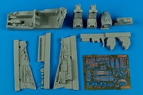 Aires F4B/N Phantom II Cockpit Set For Academy Plastic Model Aircraft Accessory 1/48 Scale #4580 Aires F4B/N Phantom II Cockpit Set For Academy Plastic Model Aircraft Accessory 1/48 Scale #4580