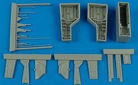 Aires T28 Trojan Wheel Bay For a Roden Model Plastic Model Aircraft Accessory 1/48 Scale #4584 Aires T28 Trojan Wheel Bay For a Roden Model Plastic Model Aircraft Accessory 1/48 Scale #4584