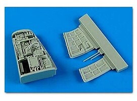 Aires Sepecat Jaguar A Electronic Bay For Kitty Hawk Plastic Model Aircraft Accessory 1/48 #4590 Aires Sepecat Jaguar A Electronic Bay For Kitty Hawk Plastic Model Aircraft Accessory 1/48 #4590