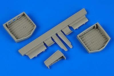 Aires P40M Kitty Hawk Wheel Bay For Hobby Boss Plastic Model Aircraft Accessory 1/48 #4602