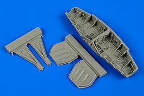 Aires P51D Mustang Wheel Bay For a Tamiya Model Plastic Model Aircraft Accessory 1/48 Scale #4613