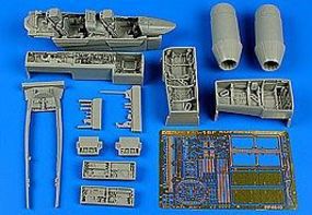 Aires F/A18F Super Hornet Detail Set For HSG Plastic Model Aircraft Accessory 1/48 Scale #4640 Aires F/A18F Super Hornet Detail Set For HSG Plastic Model Aircraft Accessory 1/48 Scale #4640