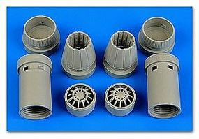 Aires F/A18E Super Hornet Exhaust Nozzles For RVL Plastic Model Aircraft Accessory 1/48 #4644 Aires F/A18E Super Hornet Exhaust Nozzles For RVL Plastic Model Aircraft Accessory 1/48 #4644