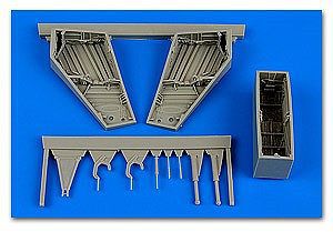 Aires F101A/C Voodoo Wheel Bay For KTY Plastic Model Aircraft Accessory 1/48 Scale #4646