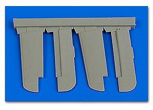 Aires Fw190A Control Surfaces For EDU (Resin) Plastic Model Aircraft Accessory 1/48 Scale #4647