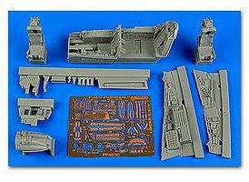 Aires F4J/S Phantom II Cockpit Set For ACY Plastic Model Aircraft Accessory 1/48 Scale #4650