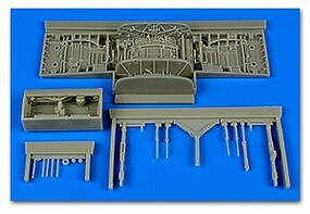 Aires F106A Delta Dart Wheel Bay For TSM (Resin)