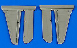 Aires F8F Bearcat Control Surfaces for HBO Plastic Model Aircraft Accessory 1/48 Scale #4666