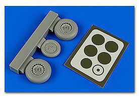 Aires Me262A/B Wheels & Paint Masks For HBO Plastic Model Aircraft Accessory 1/48 Scale #4676