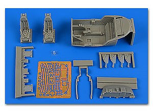 Aires A37B Dragonfly Cockpit Set For TSM Plastic Model Aircraft Accessory 1/48 Scale #4690