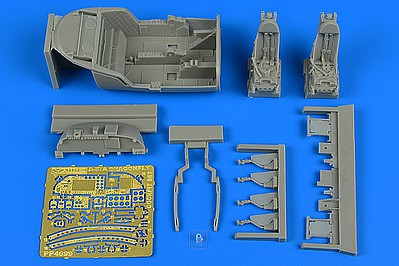 Aires A37A Dragonfly Cockpit Set For TSM Plastic Model Aircraft Accessory 1/48 Scale #4699