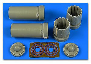 Aires F/A18C Exhaust Nozzles Opened For KIN Plastic Model Aircraft Accessory 1/48 Scale #4701