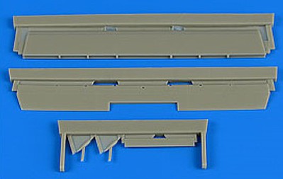 Aires P38 Lightning Control Surfaces For ACY & EDU (Resin) Model Aircraft Accessory 1/48 #4718