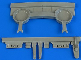 Aires P40B Wheel Bay For ARX (Resin) Plastic Model Aircraft Accessory 1/48 Scale #4724