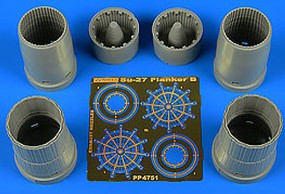 Aires 1/48 Su27 Flanker B Exhaust Nozzles For HBO Aires 1/48 Su27 Flanker B Exhaust Nozzles For HBO