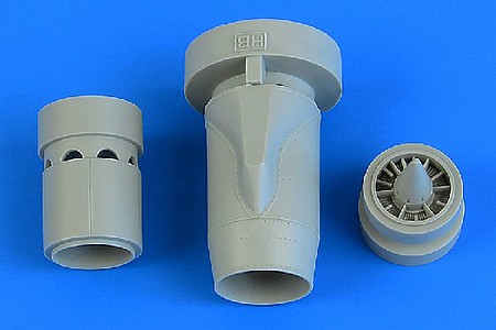 Aires A-4 Skyhawk IDF Exhaust Nozzles For HBO Plastic Model Aircraft Accessory 1/48 #4784