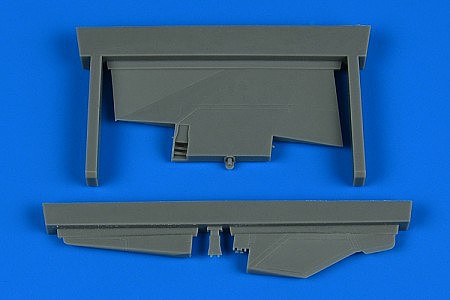 Aires MiG-23ML Correct Tail Fin For TSM Plastic Model Aircraft Accessory 1/48 #4792