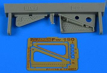 Aires FW 190 Late Inspection Panel For EDU Plastic Model Aircraft Accessory 1/48 Scale #4807