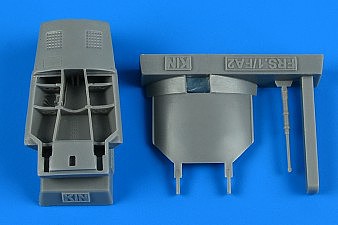Aires Sea Harrier FA2/FRS1 Air Brake For KIN Plastic Model Aircraft Acc. Kit 1/48 Scale #4863