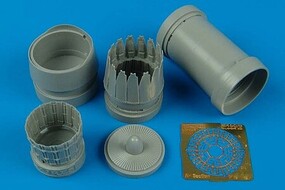 Aires F16A/B Fighting Falcon Exhaust Nozzle (KIN) Plastic Model Aircraft Acc Kit 1/48 Scale #4875