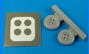 Aires Hurricane Wheels & Paint Masks For Hasegawa Plastic Model Aircraft Accessory 1/72 #7203 Aires Hurricane Wheels & Paint Masks For Hasegawa Plastic Model Aircraft Accessory 1/72 #7203