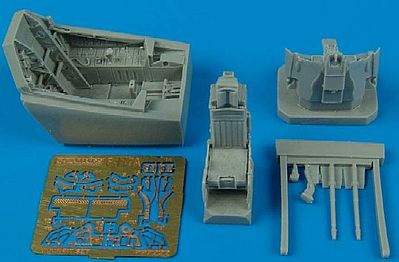 Aires F117A Cockpit Set For a Hasegawa Model Plastic Model Aircraft Accessory 1/72 Scale #7222