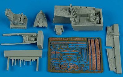 Aires Su27 Flanker B Cockpit Set Plastic Model Aircraft Accessory 1/72 Scale #7249