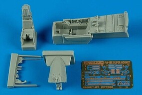 Aires F/A18E Cockpit Set For a Hasegawa Model Plastic Model Aircraft Accessory 1/72 Scale #7288