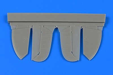 Aires Spitfire Mk IX (Early) Control Surfaces For EDU Plastic Model Aircraft Accessory 1/72 #7349