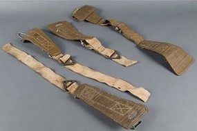Airscale Luftwaffe Seatbelts (Laser Cut/Photo-Etch) Plastic Model Aircraft Acc. Kit 1/24 Scale #2428