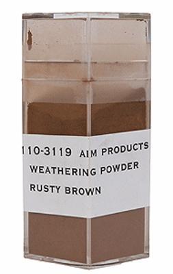 AIM Weathering Powder Approx. 1oz - Rusty Brown #3119