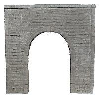 AIM Tunnel Portal - Single-Track Random Stone - Concrete G Scale Model Railroad Scenery #450