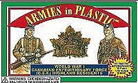 ArmiesInPlastic WWI Canadian Expeditionary Force Plastic Model Military Figure 1/32 Scale #5409