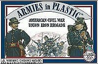 ArmiesInPlastic American Civil War Union Iron Brigade (20) Plastic Model Military Figure 1/32 Scale #5410