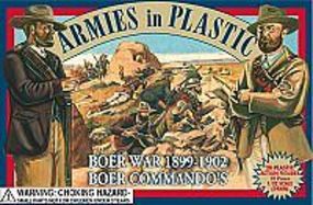 Boer War 1899-1902 Boer Commandos (20) Plastic Model Military Figure 1/32 Scale #5424
