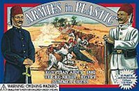 1882 Tel El Kebir Egyptian Army Summer Dress Plastic Model Military Figure 1/32 Scale #5426