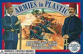 1882 Egyptian Army Winter Dress Plastic Model Military Figure 1/32 Scale #5427