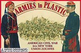 ArmiesInPlastic American Civil War 9th New York Union Zouaves (20) Plastic Model Military Figure 1/32 #5435