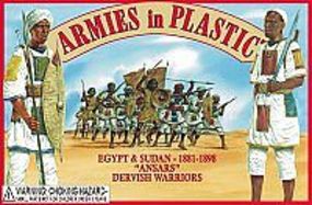 ArmiesInPlastic Egypt & Sudan 1881-1898 Ansars Dervish Warriors Plastic Model Military Figure 1/32 #5440