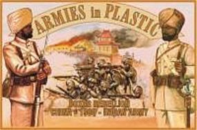 Boxer Rebellion China 1900 Indian Army (20) Plastic Model Military Figure 1/32 Scale #5445