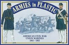 ArmiesInPlastic American Civil War 1861-65 Union Marines (20) Plastic Model Military Figure 1/32 #5459 ArmiesInPlastic American Civil War 1861-65 Union Marines (20) Plastic Model Military Figure 1/32 #5459